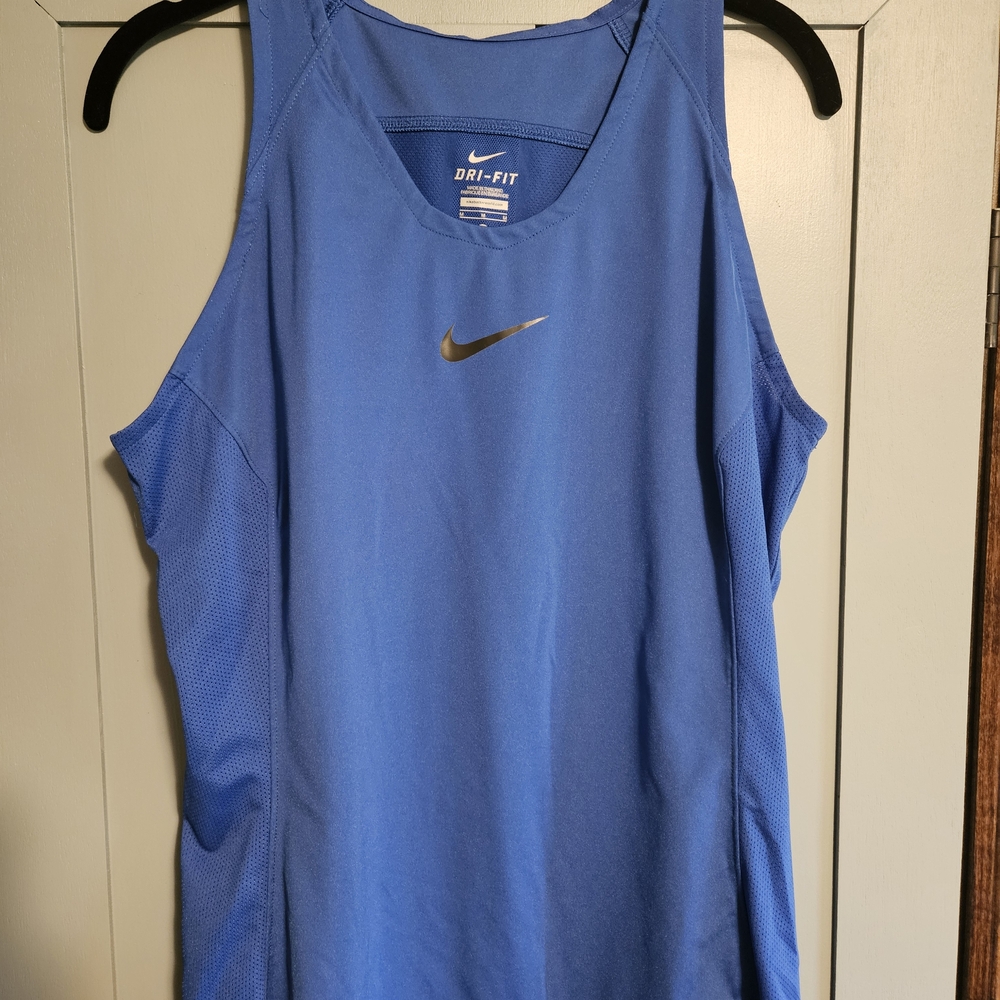 Nike Blue Dri-FIT Tank Top